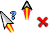 Spain Aero Metalic Silver Cursor Set thumbnail