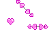 Sparkling Pink Heart Cursor Set thumbnail