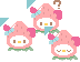 Strawberry My Melody Cursor Set thumbnail