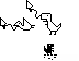 t-rex game Cursor Set thumbnail