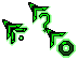 The green glowing nuclear Cursor Set thumbnail