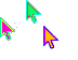tricolor Cursor Set thumbnail
