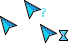 Turquoise Cursor Set thumbnail