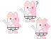 Usami and Monomi from danganronpa Cursor Set thumbnail