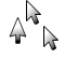 White Gradient Cursor Set thumbnail