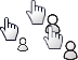 Windows 7 Aero Person Select Cursor Set thumbnail