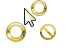 Yellow Aero Cursor Set thumbnail