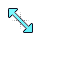 Blue Cursor NWSE.cur HD version