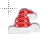 Red Sparkly Santa Hat Normal Select Preview