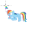 Rainbow Dash My Little Pony Normal Select Preview