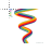 Rainbow Whirl Text Select.ani Preview