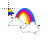 Rainbow with Clouds Normal Select.ani Preview
