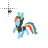 Rainbow Dash My Little Pony Normal Select.ani Preview