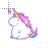 adorable unicorn normal select.ani Preview