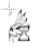 skull with mohawk working in background.ani Preview