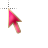 Gold and pink.cur Preview