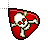 guitar pick crossbones red normal select.cur Preview