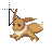 Eeevee Pokémon normal select.ani Preview