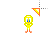 Tweety bird left select.ani Preview