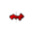 Red Spikes Horizontal Resize.ani Preview