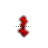 Red Spikes Vertical Resize.ani Preview