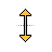 Vertical Resize Mouse (Bigger version).cur Preview