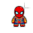 Spiderman caricature I left select.cur Preview