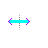 horizontal rainbow colours.cur Preview