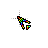 Rainbow .cur Preview