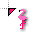 cute mini flamingo.cur Preview
