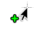 Arrow Add Left Handed (Black).cur Preview