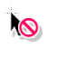 Arrow Unavailable Right Handed v3 (Black).cur HD version