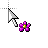 Normal Select (Magenta Flower).cur Preview