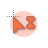 Working in bacdkground Orange Circle.cur Preview