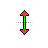 Resize Vertical Green and Red Type 2.cur Preview