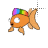 rainbow fin fish II left  select.ani Preview