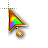 Vibrant Rainbow Cursor.ani Preview
