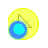 yeelow circle with ble shield on.cur Preview