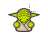 Yoda caricature left select.cur Preview