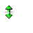 Green Glitter Vertical Resize.ani Preview