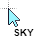 Sky.cur Preview