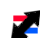 red white & blue diag rz 2 .cur Preview
