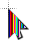 multi color arrow.cur Preview