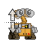 Wall-E II vertical resize.cur Preview