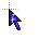 Blue Dark Glitter.ani Preview