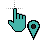 aero-pantone-2010-turquoise-pin.cur Preview