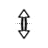 Vertical Resize.cur Preview