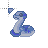Blue snake normal select.ani Preview