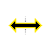 Horizontal Yellow 2.cur Preview