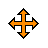 Move Orange 1.cur Preview